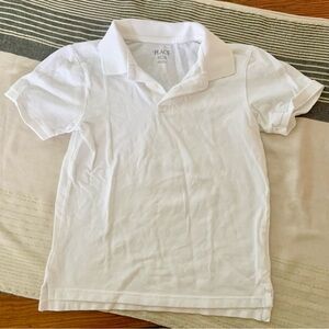 Children’s Place White Polo Shirt size 7/8